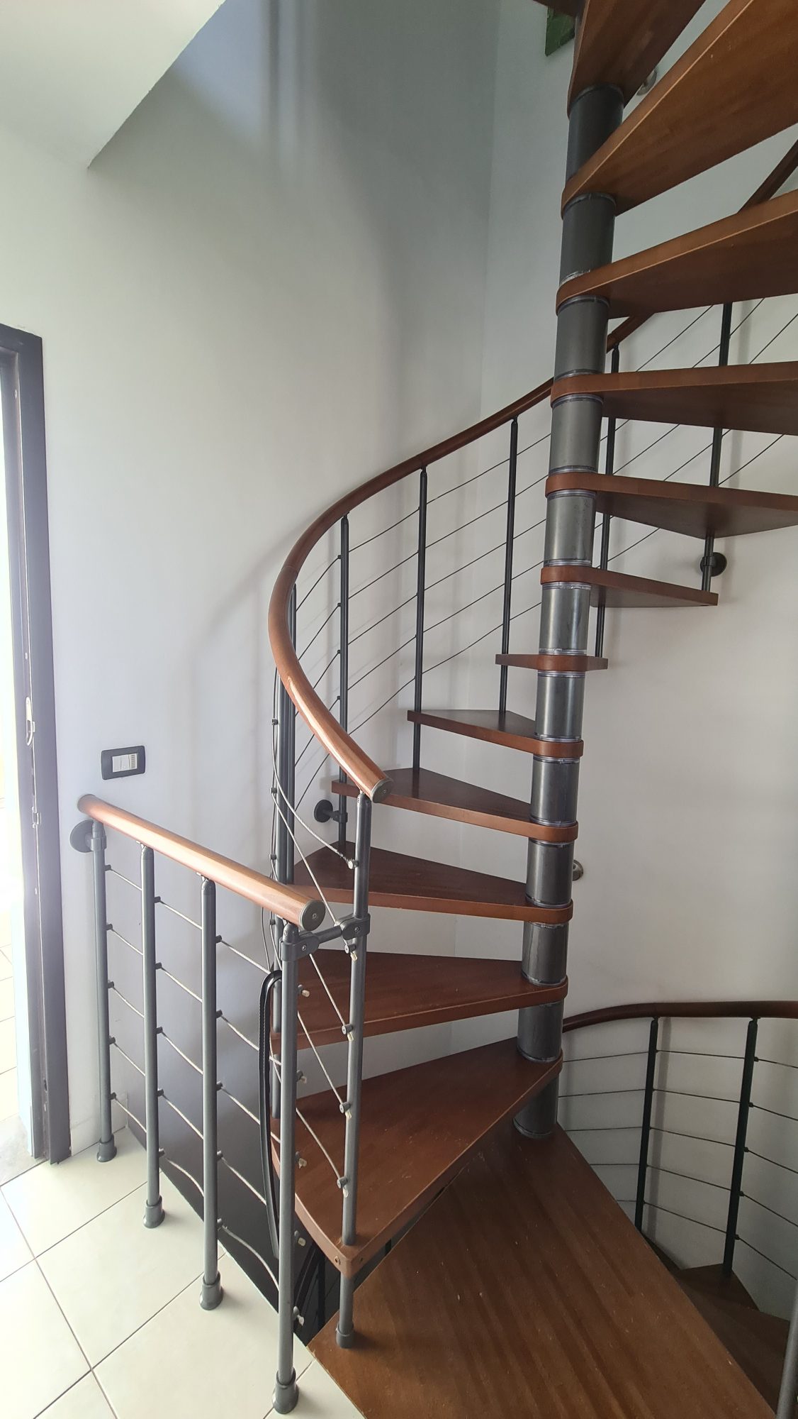 Wendeltreppe aus Holz